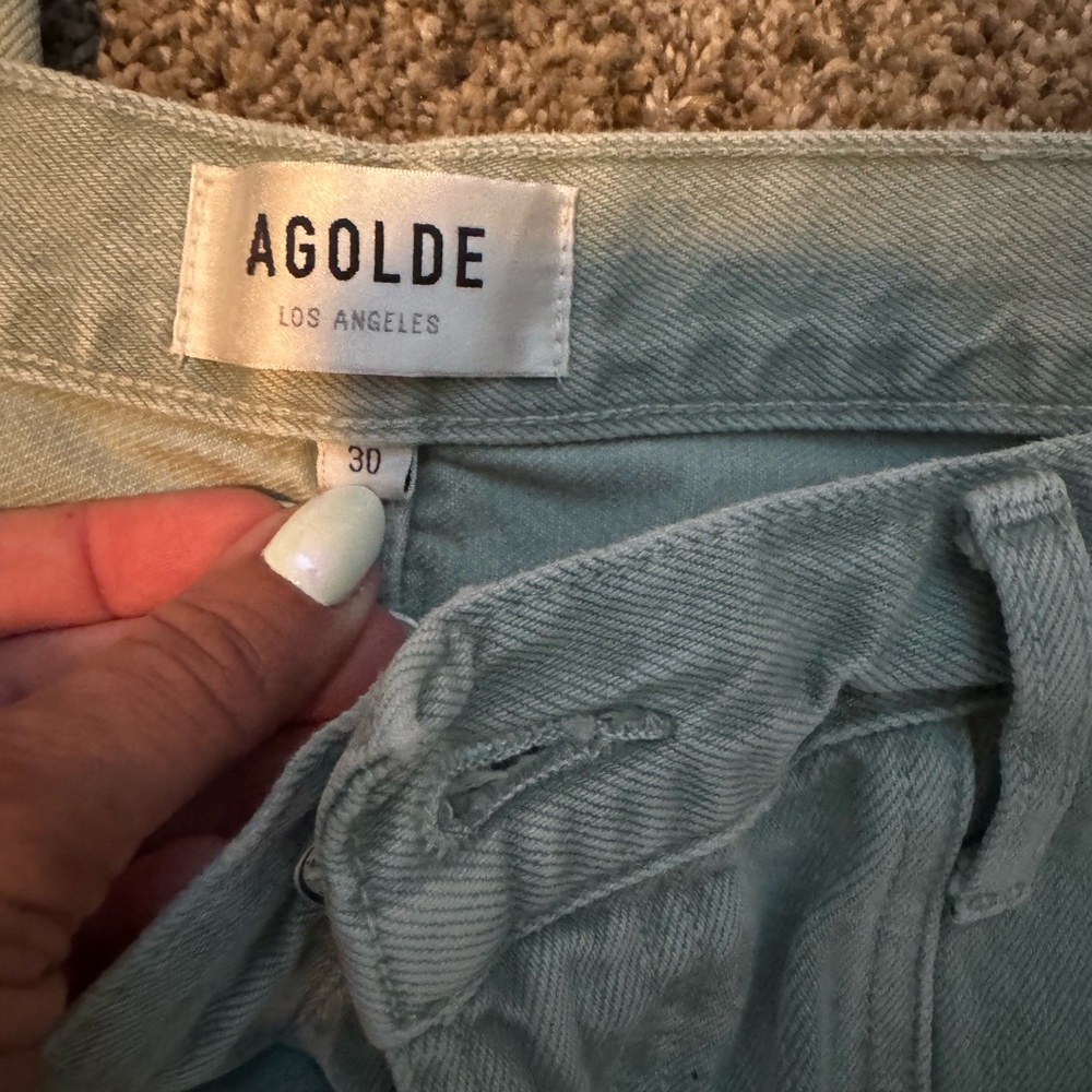 Agolde Cooper Salamander Flawed - image 4